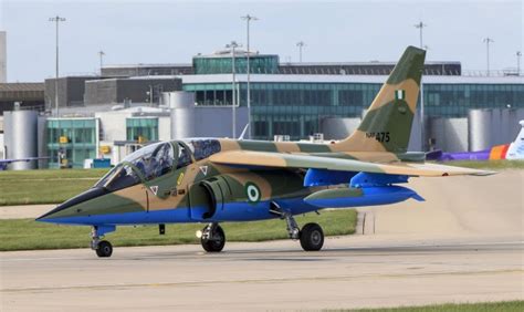 Nigerian Air Force Alpha Jet F 7ni Fighter Jets Bomb Boko Haram Positions