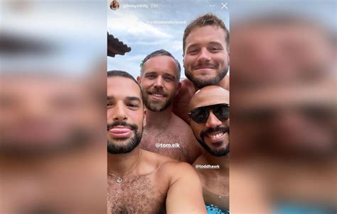 Colton Underwood Parties In Mexico With Hbo Hacks Star Johnny Sibilly
