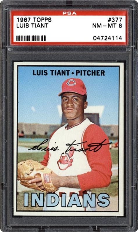 1967 Topps Luis Tiant Psa Cardfacts