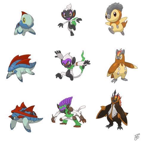 Type Swap Starters Part 2 Pokémon Amino