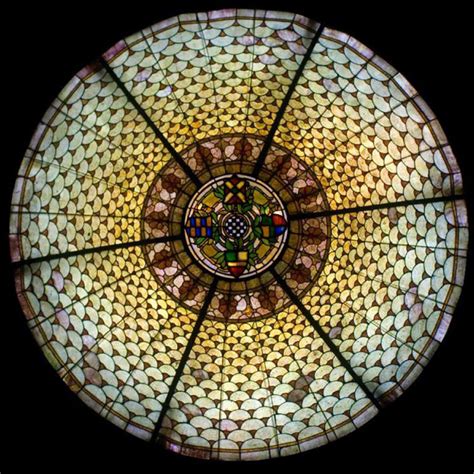 stained glass dome ceiling