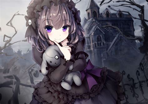 Cute Anime Girls Gothic Wallpapers Top Free Cute Anime Girls Gothic