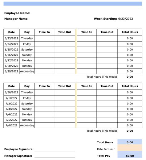 Monthly Timesheet Template Fillable Printable Pdf And Forms Porn Sex Picture