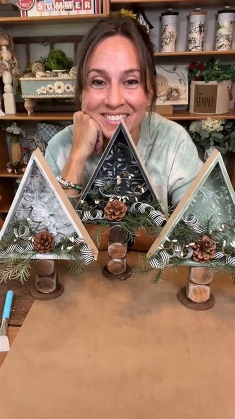 The Honeysuckle Haven Dollar Tree Shadowbox Triangles Made Into