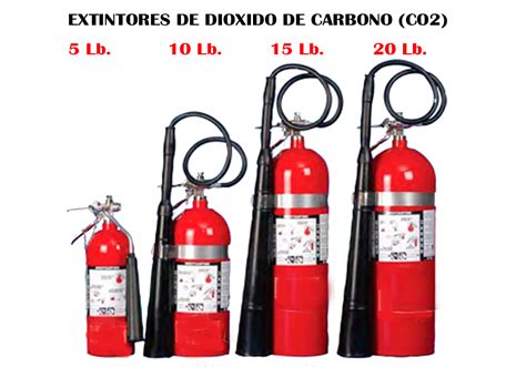Extintores Co2 10 Libras Articulos De Seguridad Industrial Chasky
