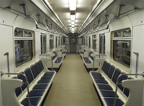 Seat Indoors Transportation System Inside Room Subway Underground