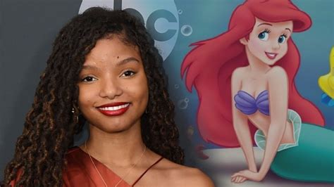Halle Bailey As Ariel In Disneys Live Action Remake Little Mermaid