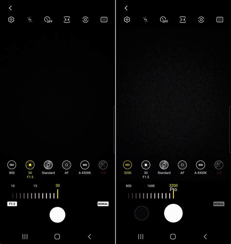One Ui 20 Feature Focus Longer Exposure And Iso In Pro Camera Mode