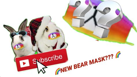 How To Get The Rainbow Bear Mask In Roblox Youtube