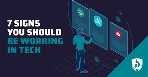 7 Signs You Should Be Working In Tech Tech Work Technology