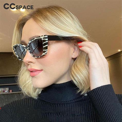 Ccspace Women S Full Rim Square Cat Eye Resin Frame Sunglasses 51115 Retro Glasses Fashion