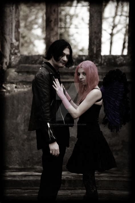 Gothic Couple In Church By Twilightimage On Deviantart