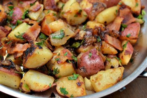 The potatoes maintain their natural moisture and sweetness this way. Easy Skillet German Potato Salad | Recipe | German ...