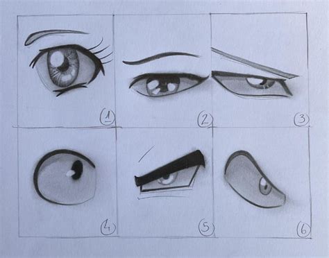 Como Desenhar Olhos De Anime Tutorial Definitivo