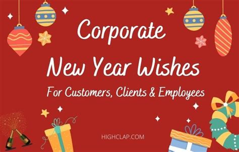 New Years Wishes Business