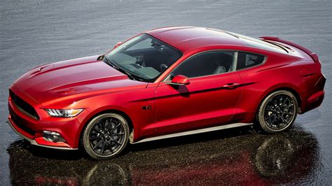 1920x1080 Ford Mustang Gt Coupé Red Car Car Muscle Car Wallpaper