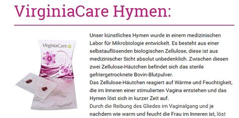 Virginia Care Sells Fake Hymens To Muslim Women In Germany Daily Mail Online