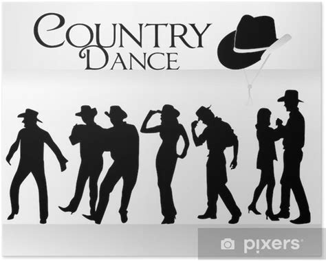 Poster Danse Country Pixers Fr