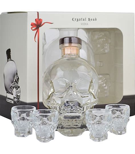 Crystal Head Vodka T Set With Shot Glasses Varmax Liquor Pantry