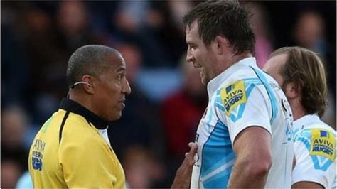 Referee Respect Down To Rugby Tradition Bbc Sport