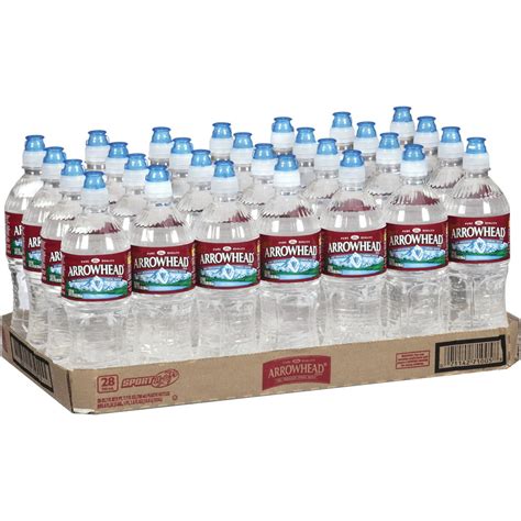 Arrowhead Mountain Spring Water 28 700ml Sports Bottles With Flip Cap