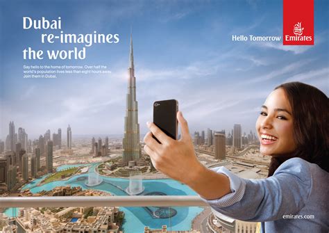 Emirates Print Advert By BBDO: Burj | Ads of the World™