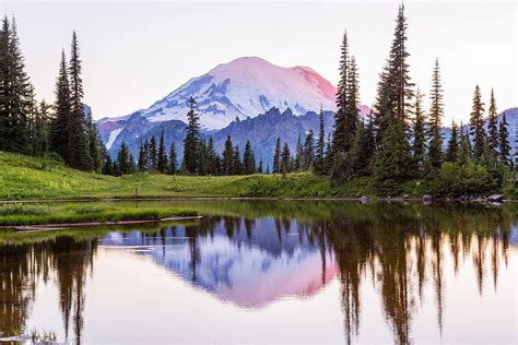 Tipsoo Lake Mount Rainier National Park Washington Photo Courtesy