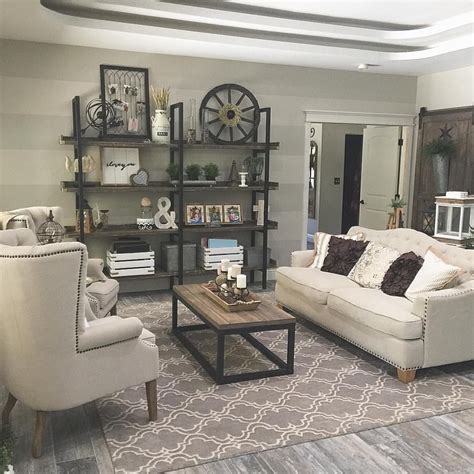 Many traditional living rooms are designed with two identical sofas facing each other. "Well, this living room setup lasted a whole 10 days until I changed it around again 🙈 I'm a ...