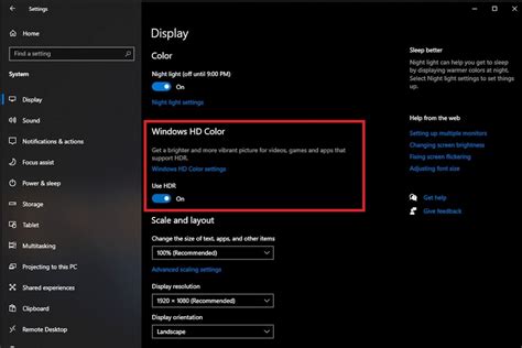 How To Enable Hdr In Windows 10 Pcworld
