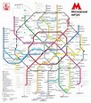 Moscow metro map v 2.1 on Behance