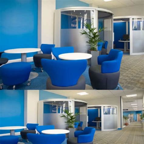Blue Office Interior Design Ideas Atoztollylinks