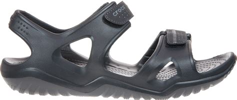Crocs Mens Swiftwater River Sandal Black 203965 060 Full Sandals