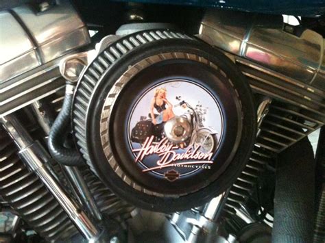 Designed specifically for the s&s stealth air cleaner kit. Air cleaner cover idea - Harley Davidson Forums