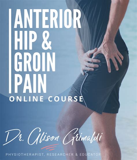 Anterior Hip And Groin Pain Physio Network