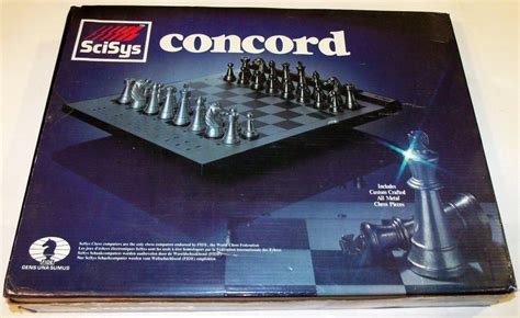 Concord 1 One Scisys Chess Computer 1984 Tested Working Ebay