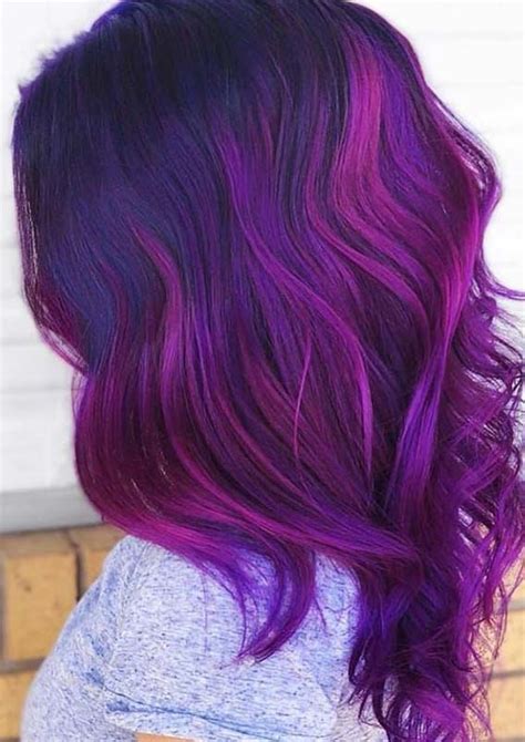 Stunning Purple Violet Hair Color Ideas For Every Woman In