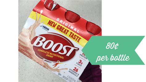 New Boost Coupon Drinks For 80¢ Per Bottle At Publix Southern Savers