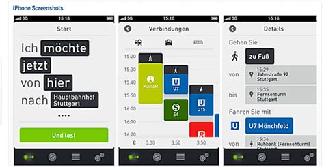 Iphone App Moovel Vernetzte Mobilit T Gr Ner Fahren