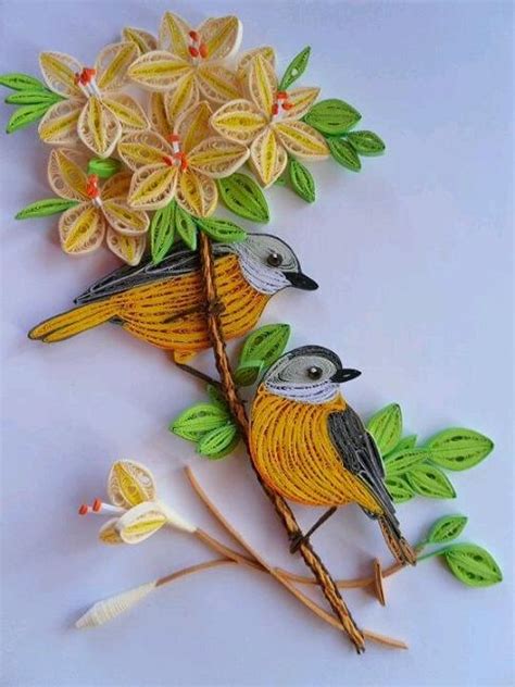 Paper Quilling Birds Design Ideas ~ Crafts And Arts Ideas