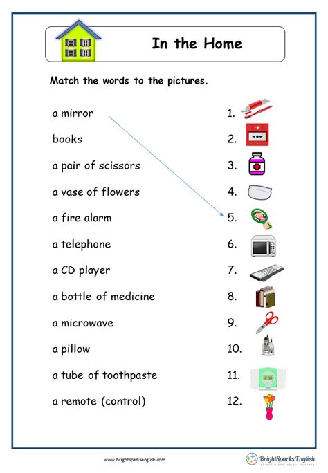 2d Shapes English Vocabulary Worksheet English Treasure Trove