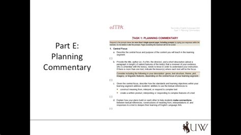 Edtpa Tasks 1 2 And 3 The Basics Youtube