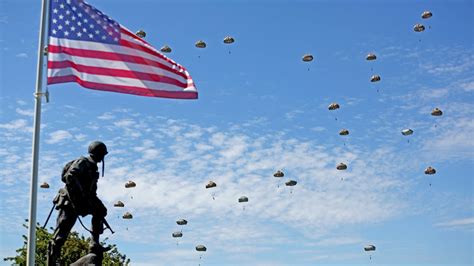Paratroopers Drop From The Sky To Close D Day Anniversary Nbc News