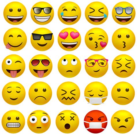 Free Photo Emoticons Happy Faces Covid 19 Mask Smiley Emoji Max Pixel