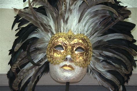 File Venetian Carnival Mask Maschera Di Carnevale Venice Italy