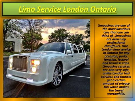 Ppt Limo Services In London Powerpoint Presentation Free Download