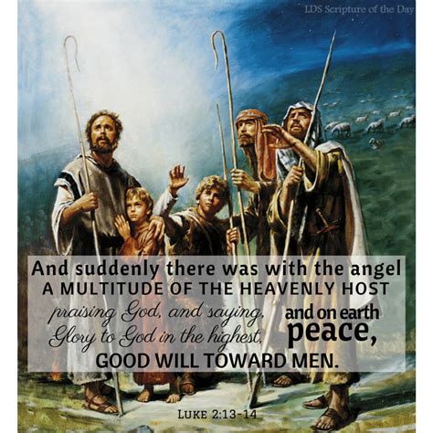 Lds Scripture Of The Day Luke 213 14