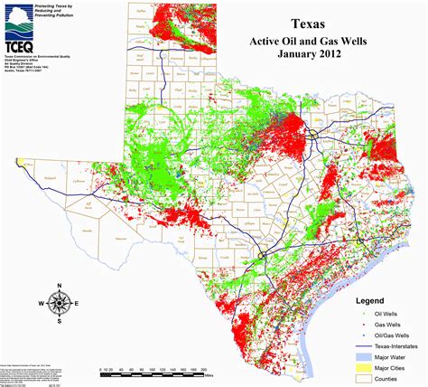 Texas Oil Fields Map Secretmuseum