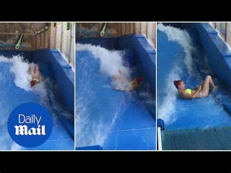 Girl Loses Bikini At Waterpark