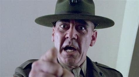 R Lee Ermey Best Known For His Role As Gunnery Sgt Hartman In The