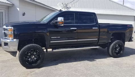 2016 Chevrolet Silverado 2500 Hd With 20x10 19 Hostile Hammered And 35